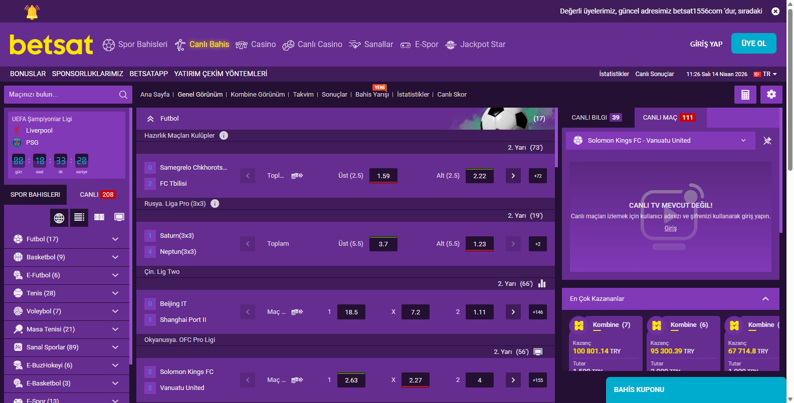 Betsat Kripto ile Yatırım ve Bonus